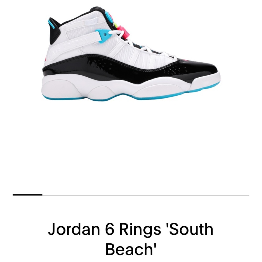 LAST CHANCE Jordan 6 Rings (South Beach) - Picture 9 of 9